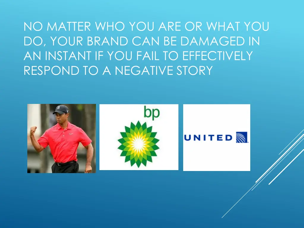 no matter who you are or what you do your brand
