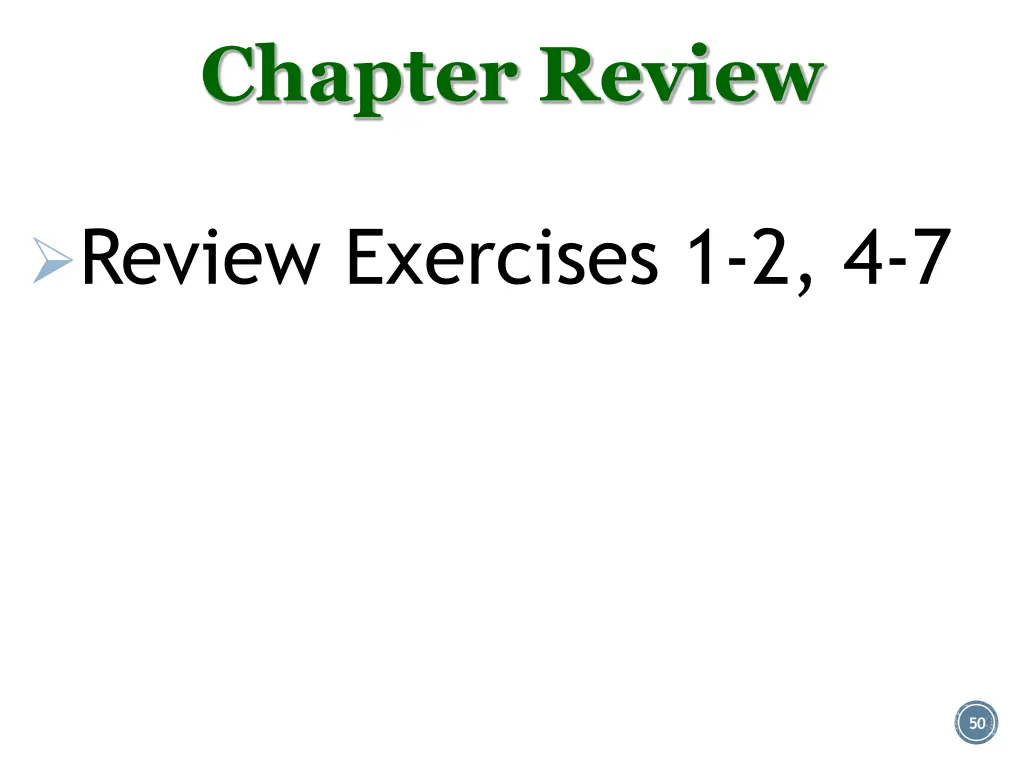 chapter review