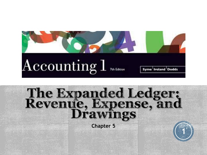 the expanded ledger revenue expense and drawings
