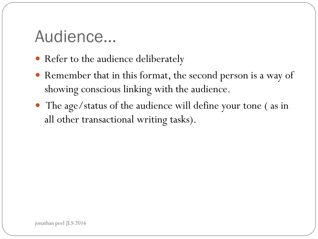 audience 1