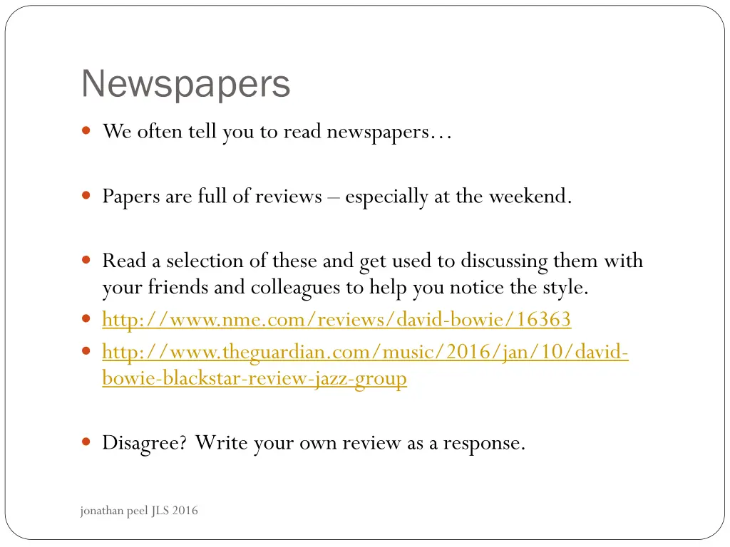 newspapers