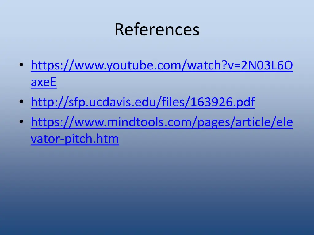 references