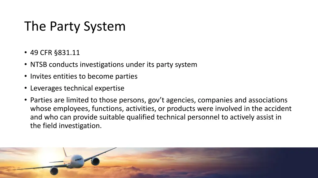 the party system