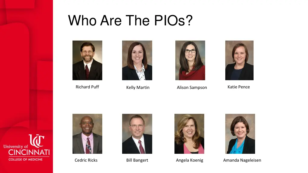 who are the pios