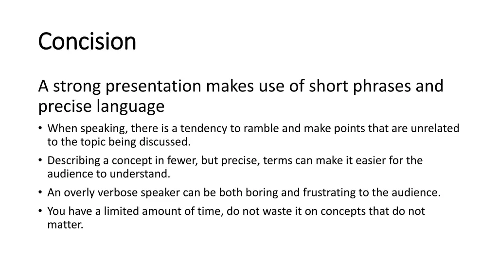 concision concision