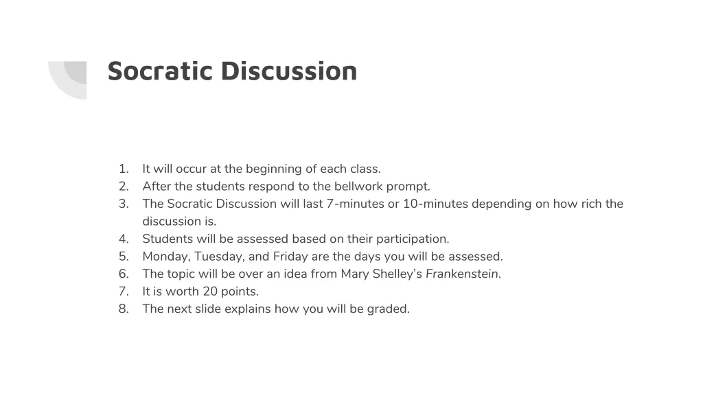 socratic discussion