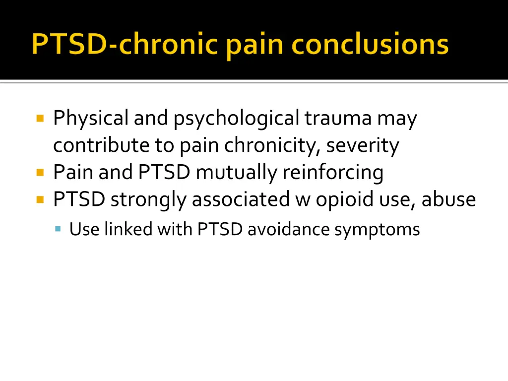 physical and psychological trauma may contribute