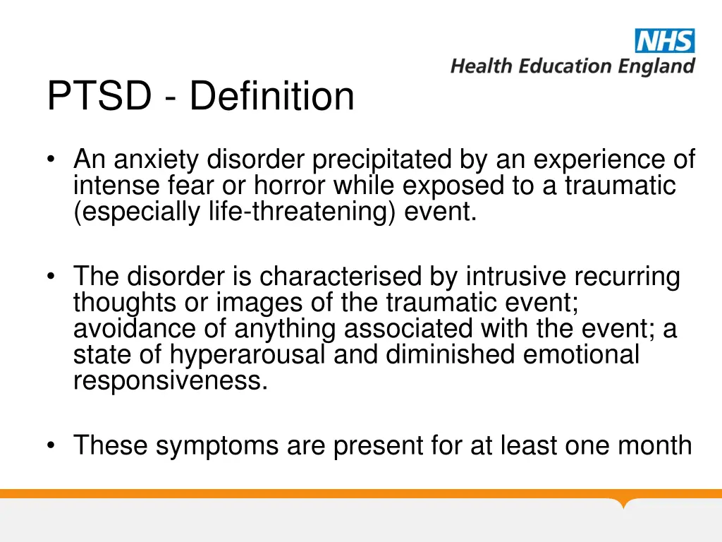 ptsd definition