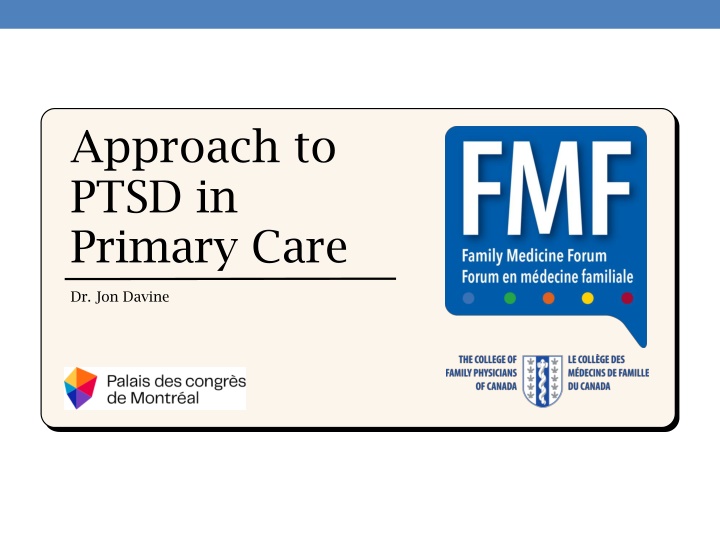approach to ptsd in primary care