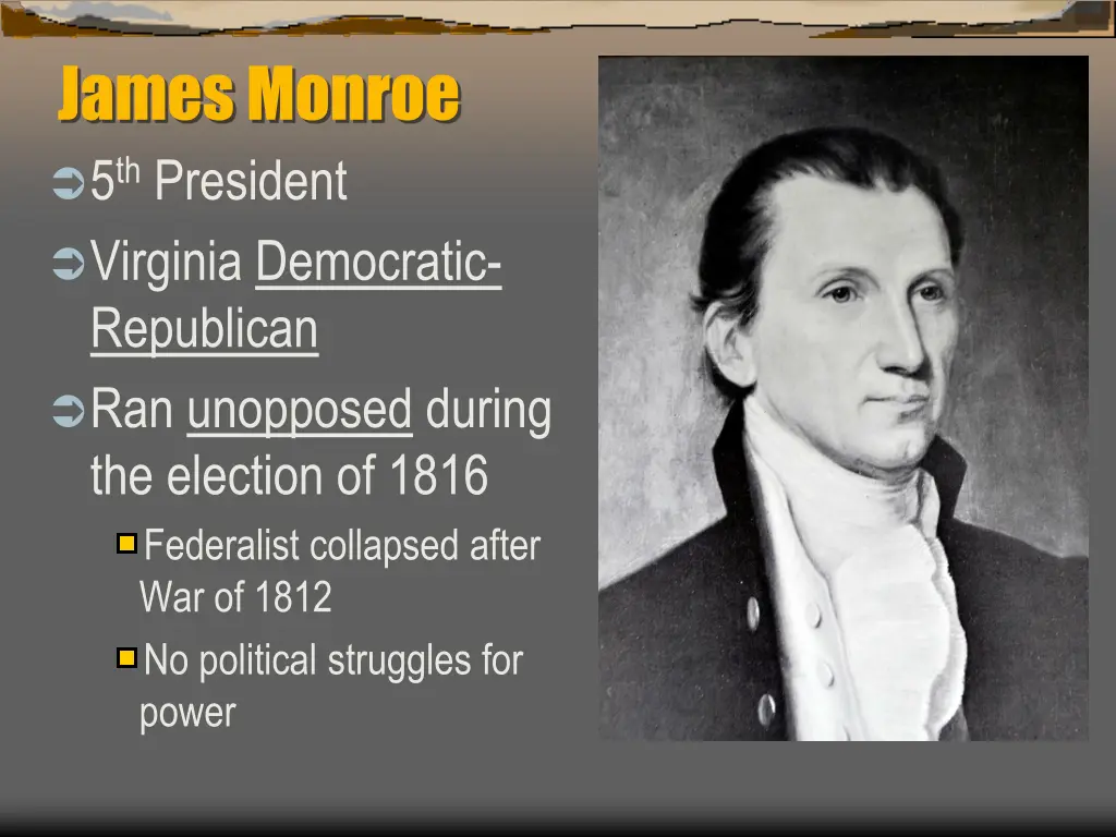 james monroe 5 th president virginia democratic