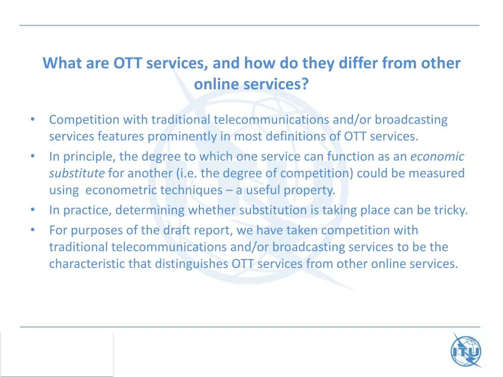 what are ott services and how do they differ from 3