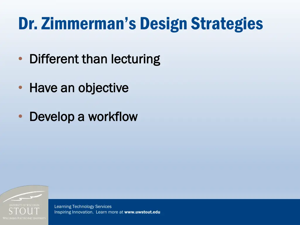 dr zimmerman s design strategies