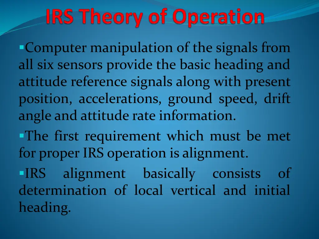 computer manipulation of the signals from