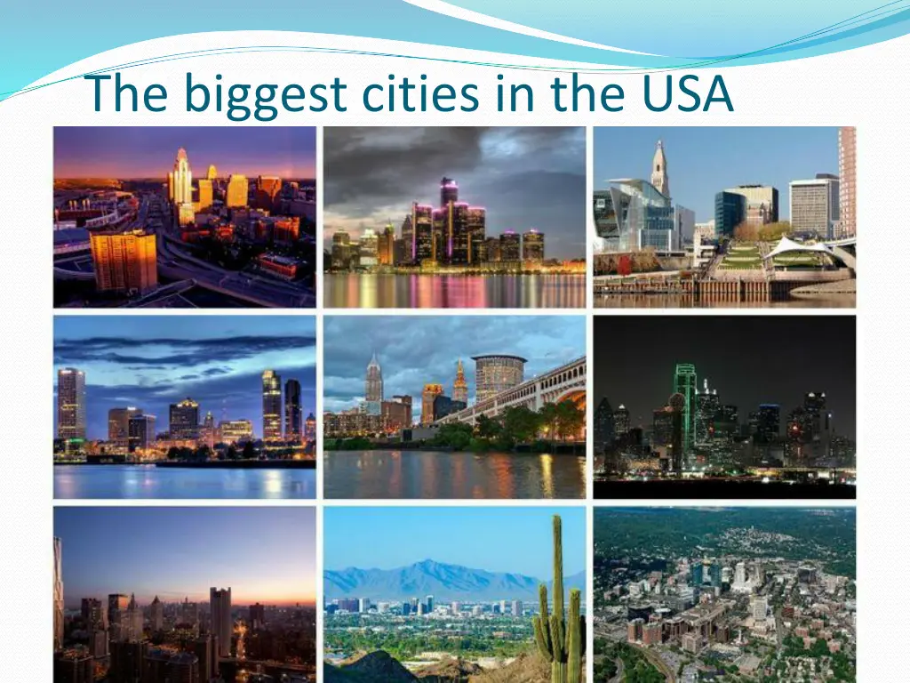 the biggest cities in the usa