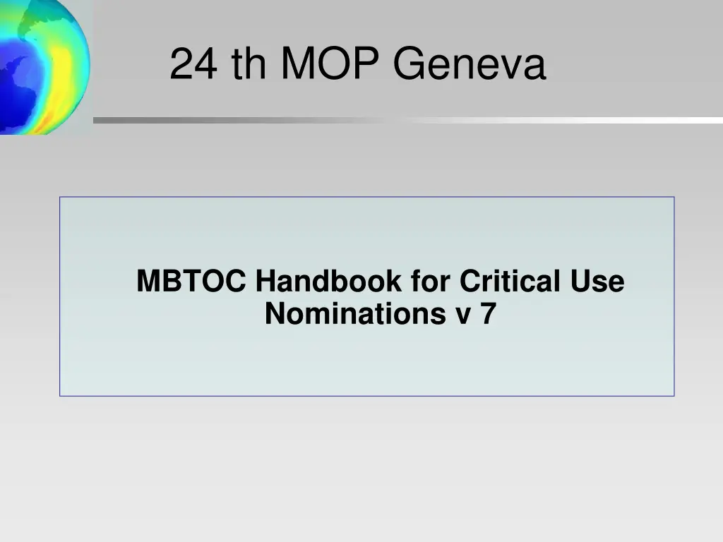 24 th mop geneva 1