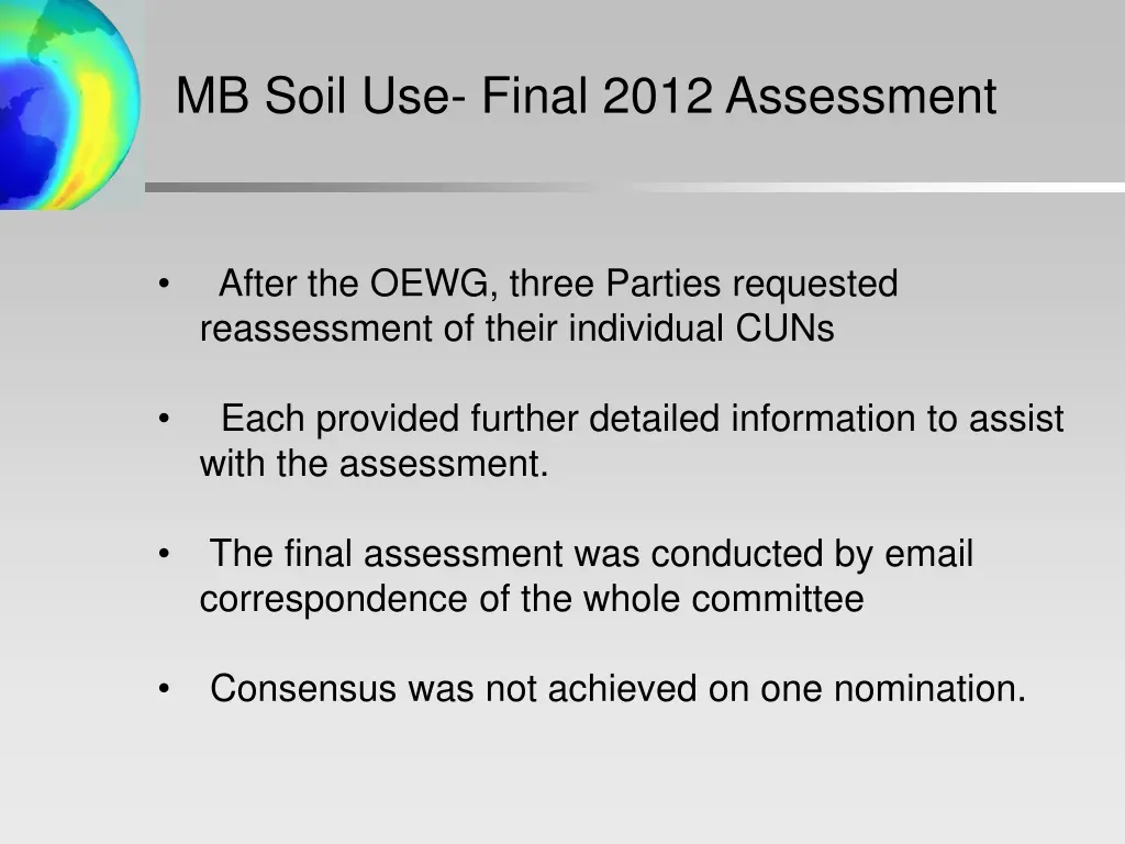 mb soil use final 2012 assessment