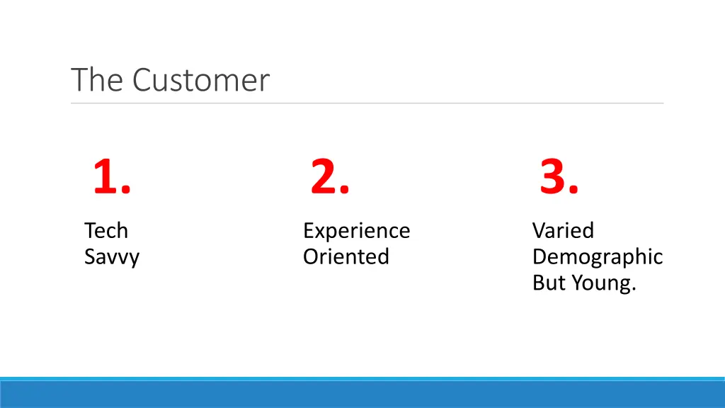 the customer