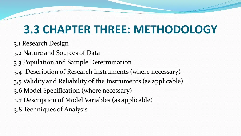 3 3 chapter three methodology
