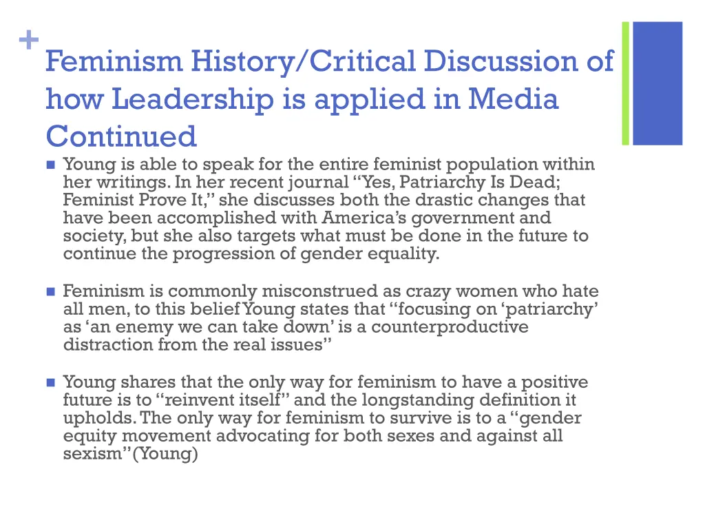 feminism history critical discussion 6