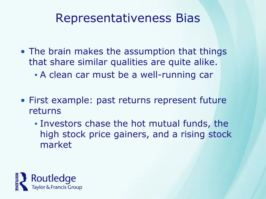 representativeness bias