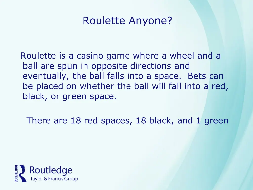 roulette anyone