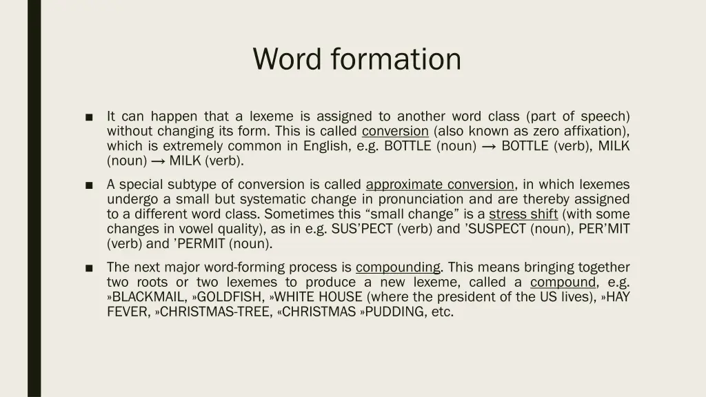 word formation 1