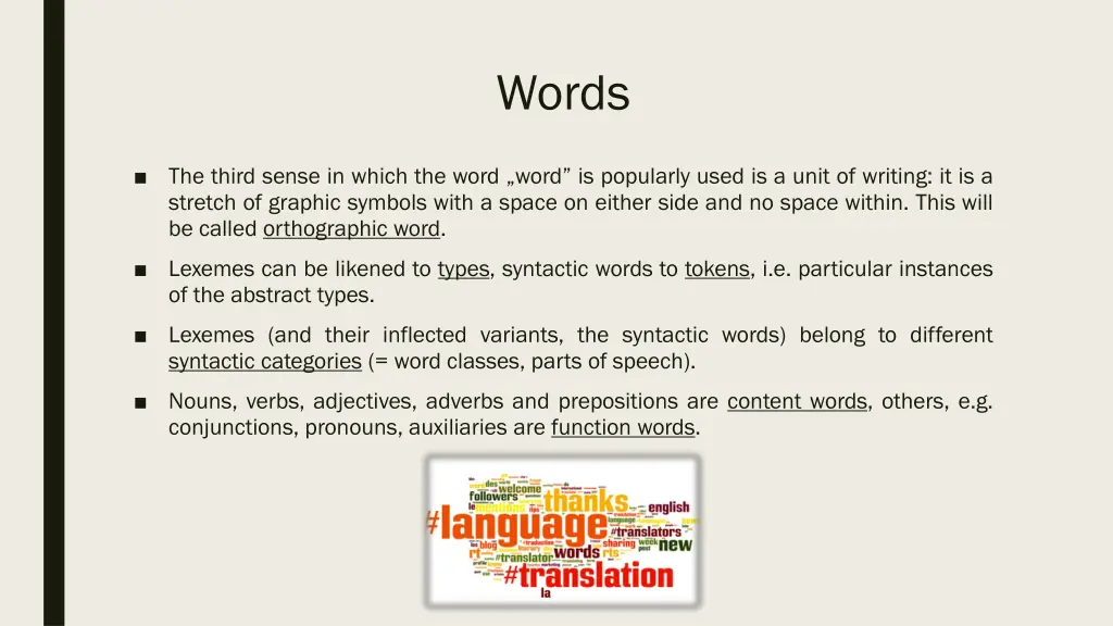 words 1
