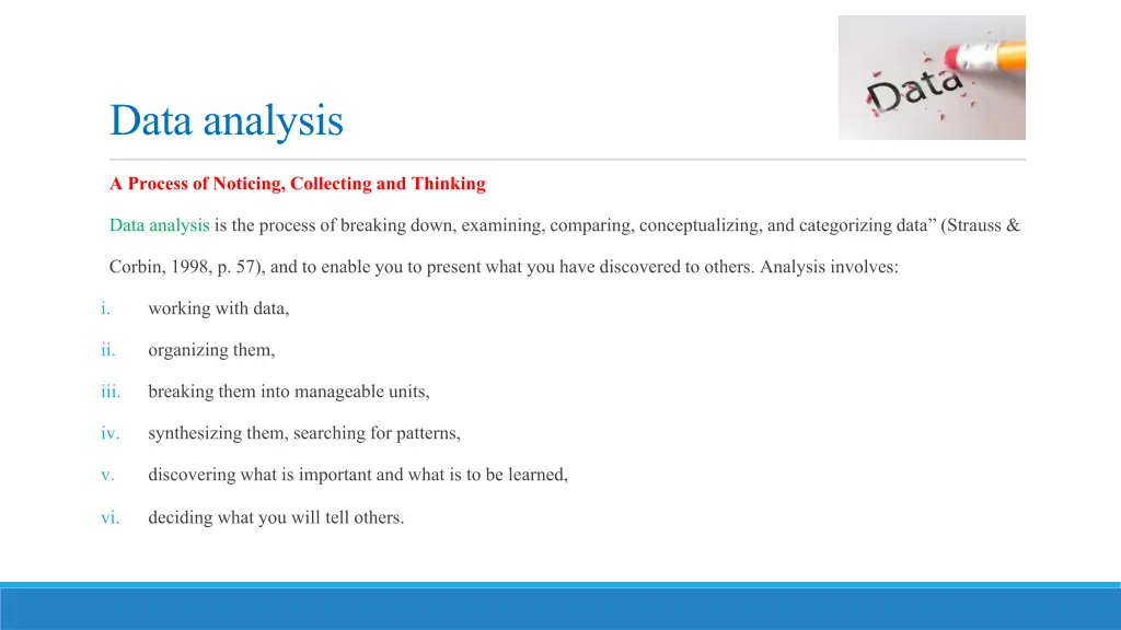 data analysis
