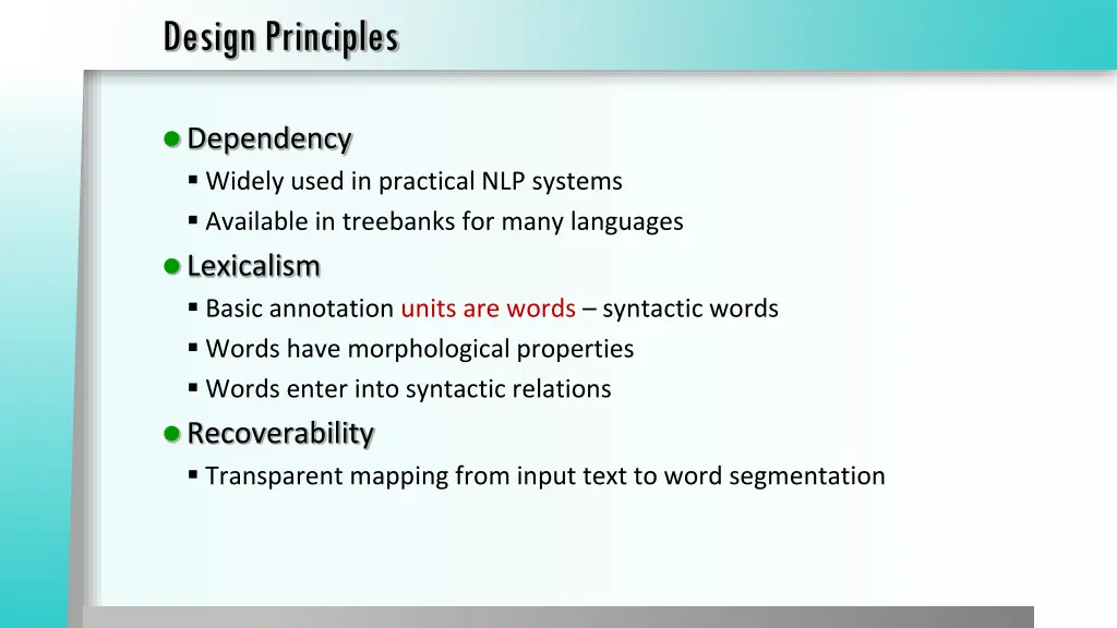 design principles
