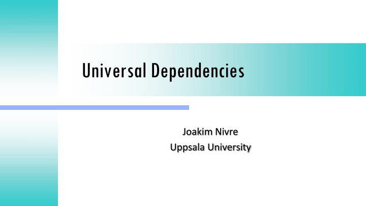universal dependencies