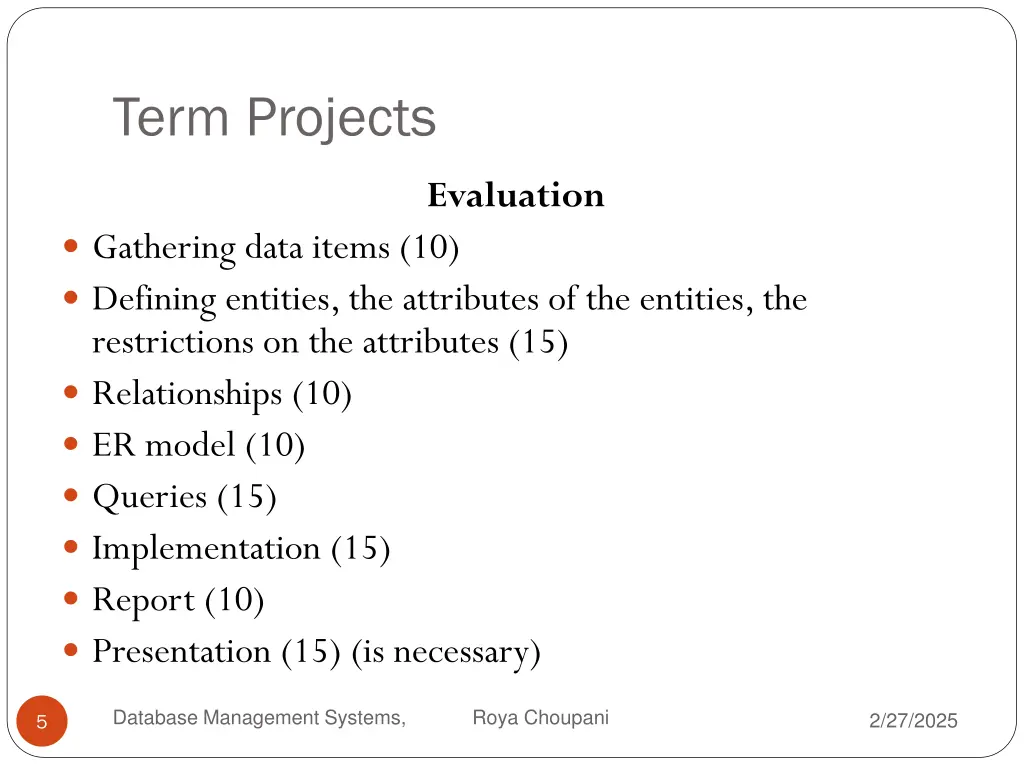 term projects 4