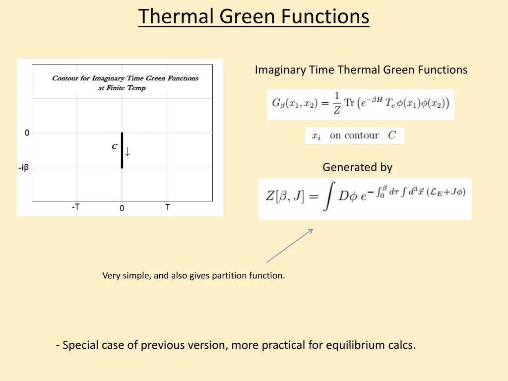 thermal green functions 2