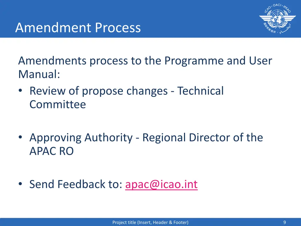 amendment process