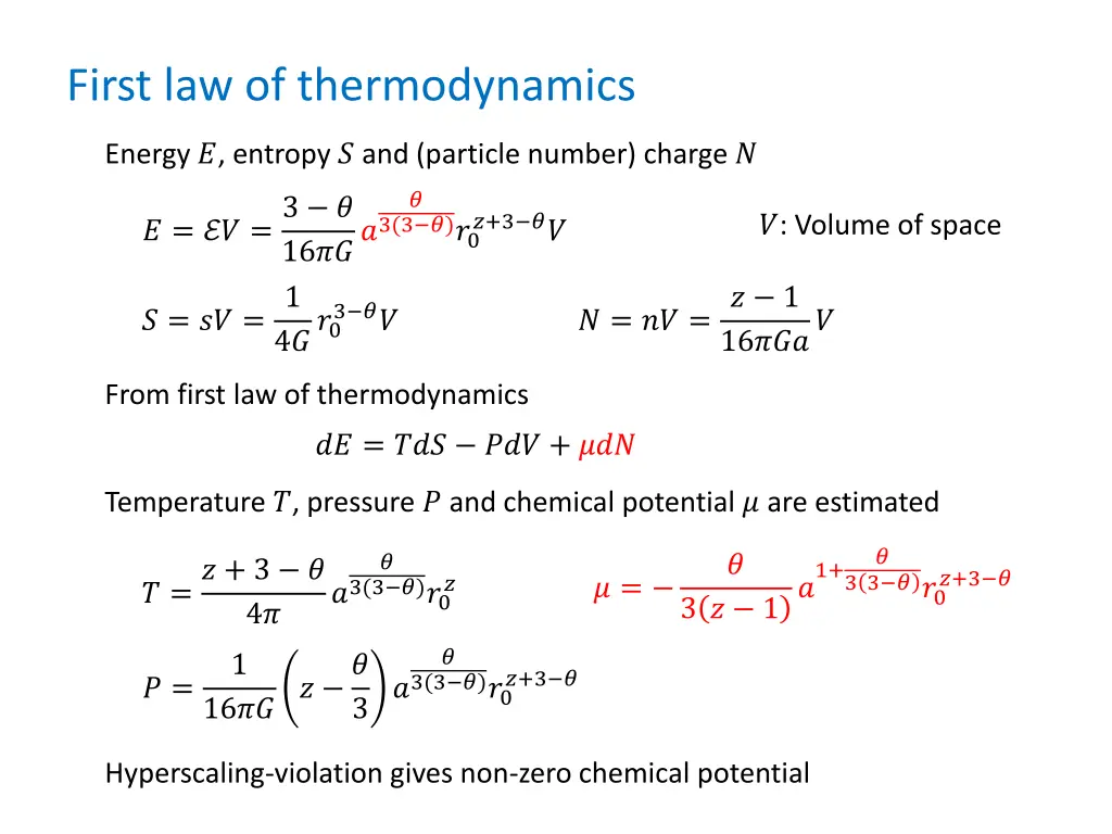 first law of thermodynamics