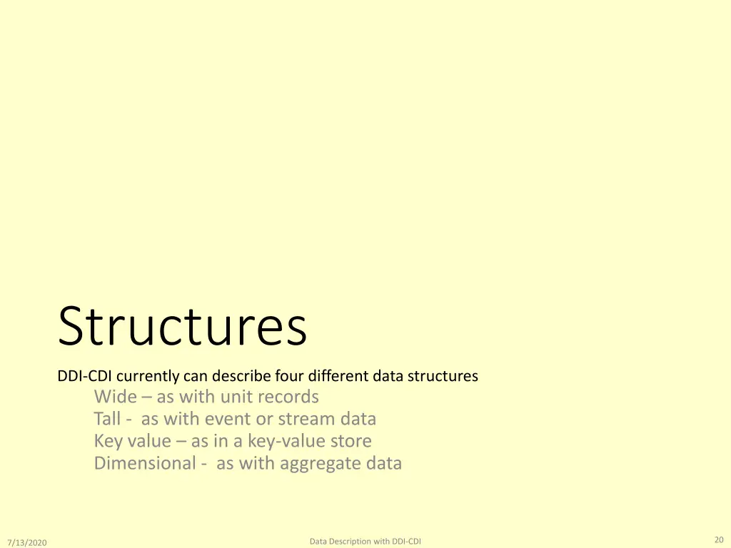 structures ddi cdi currently can describe four
