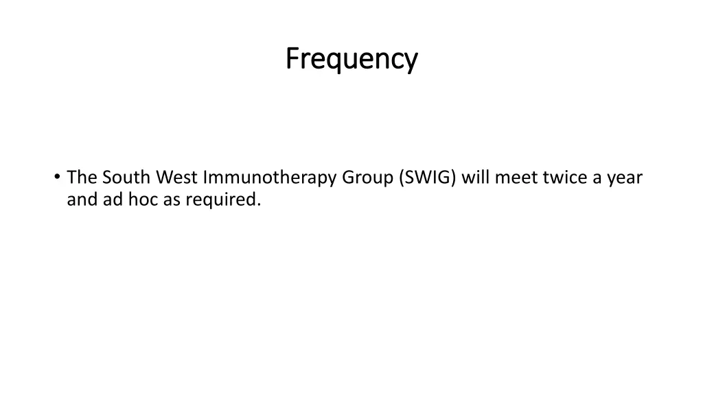 frequency frequency