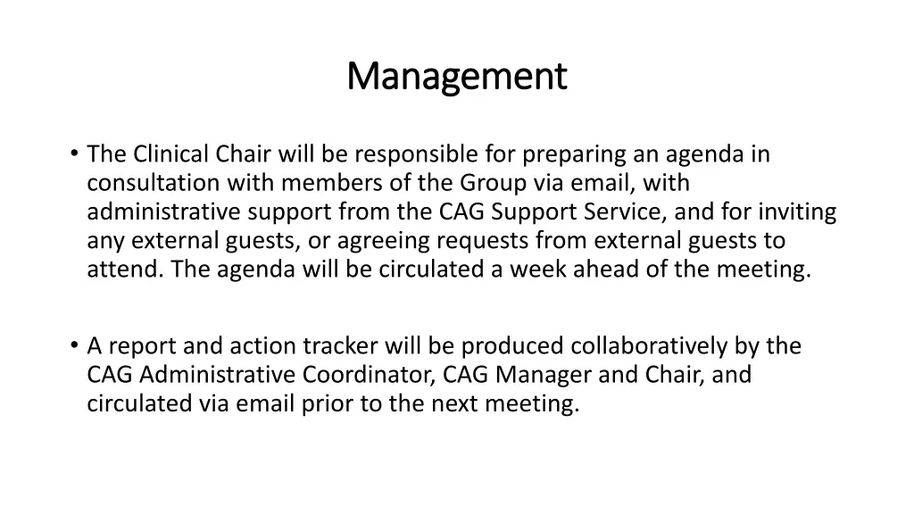 management management