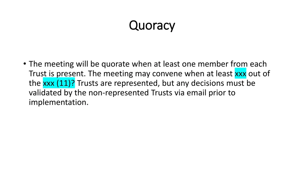 quoracy quoracy