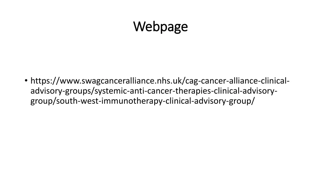webpage webpage