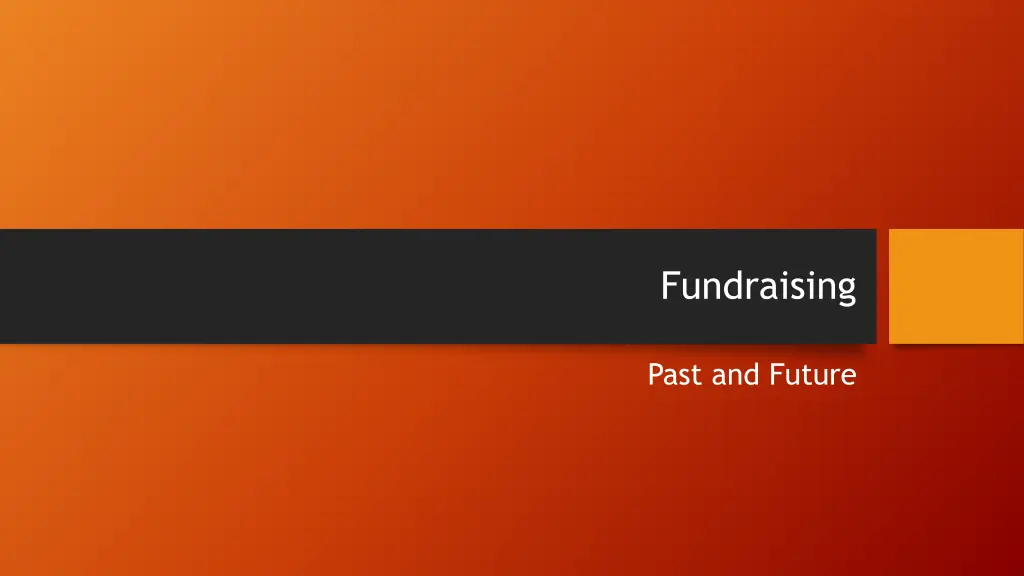 fundraising