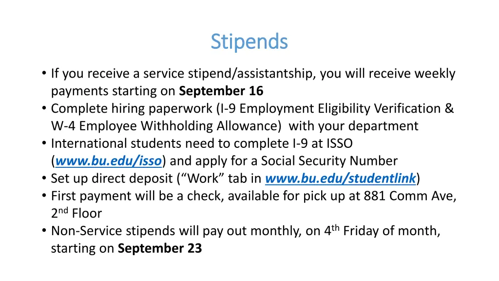 stipends stipends