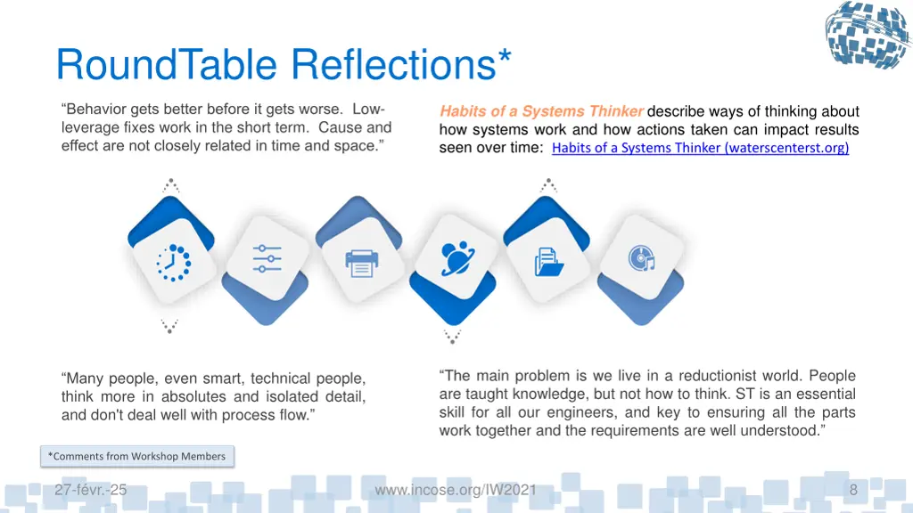 roundtable reflections