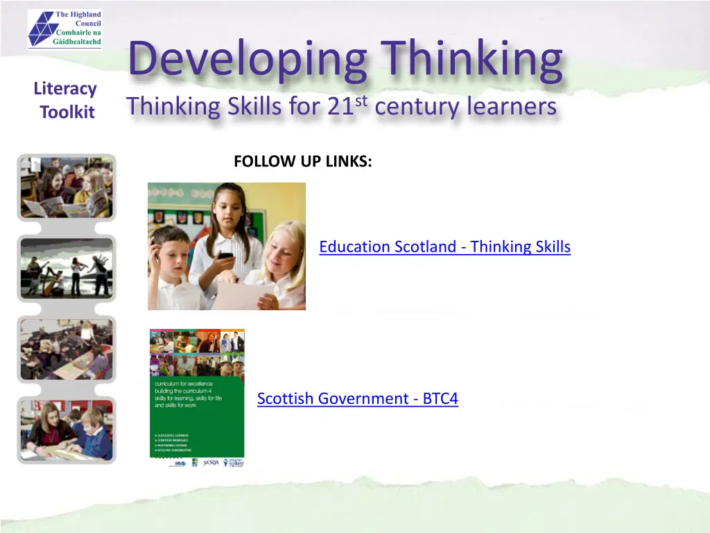 developing thinking thinking skills 10