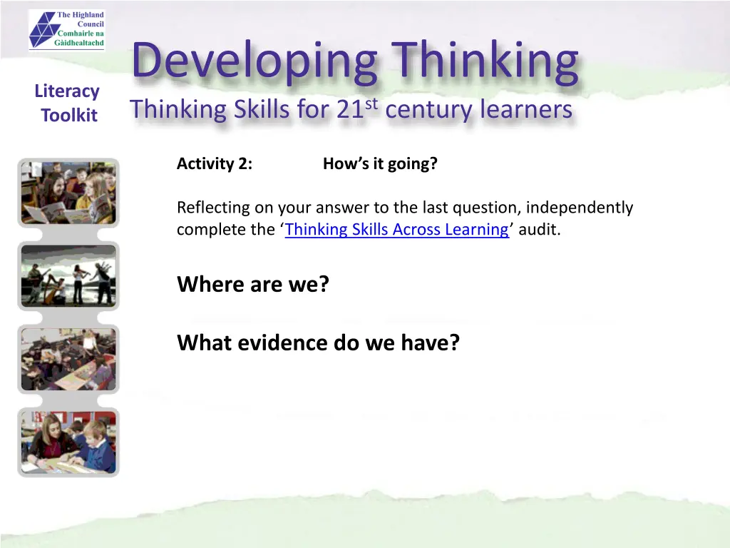 developing thinking thinking skills 4