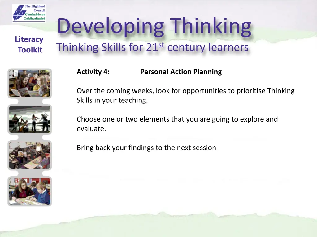 developing thinking thinking skills 8