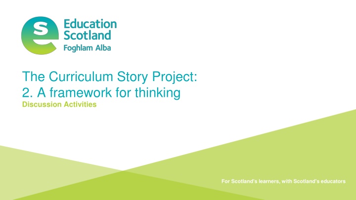 the curriculum story project 2 a framework