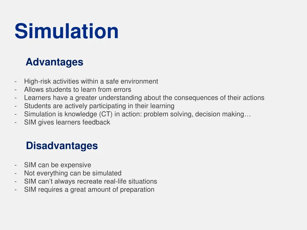 simulation