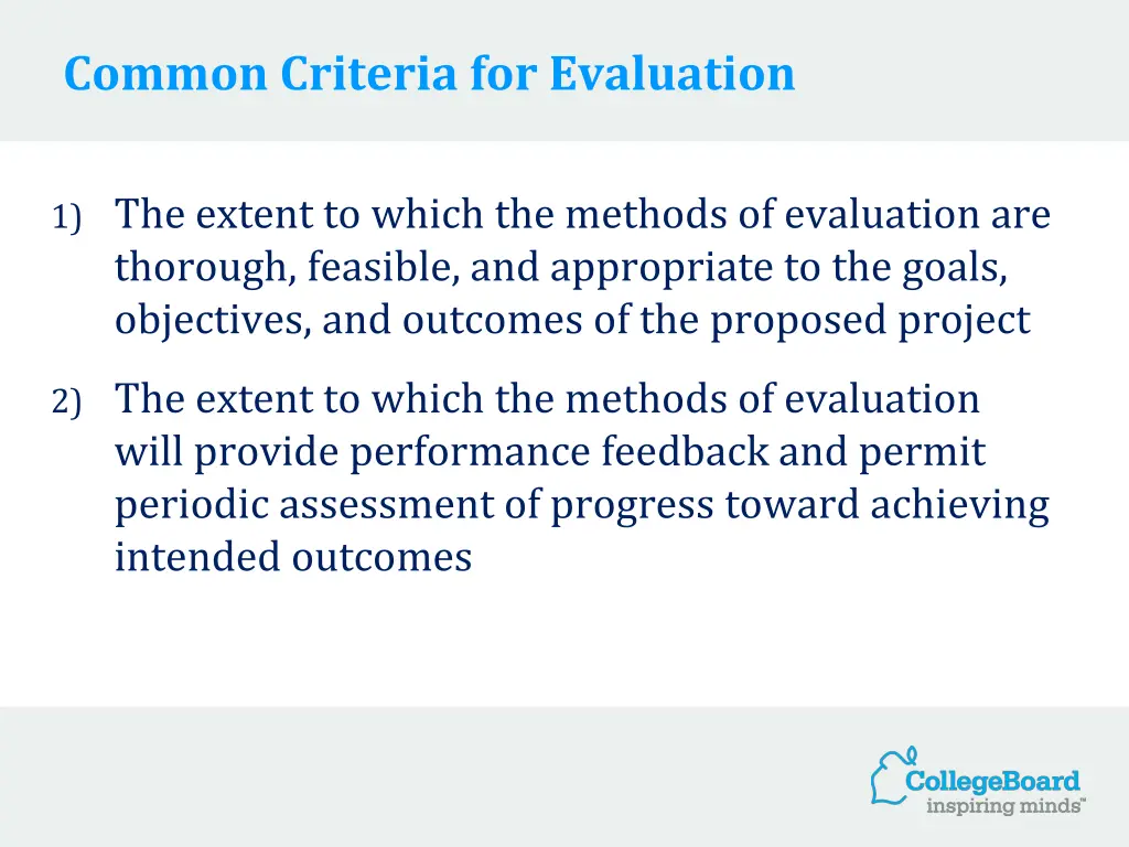 common criteria for evaluation