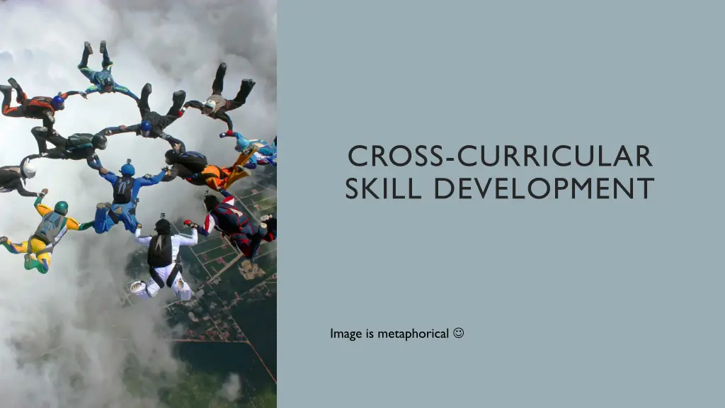 cross curricular skill development