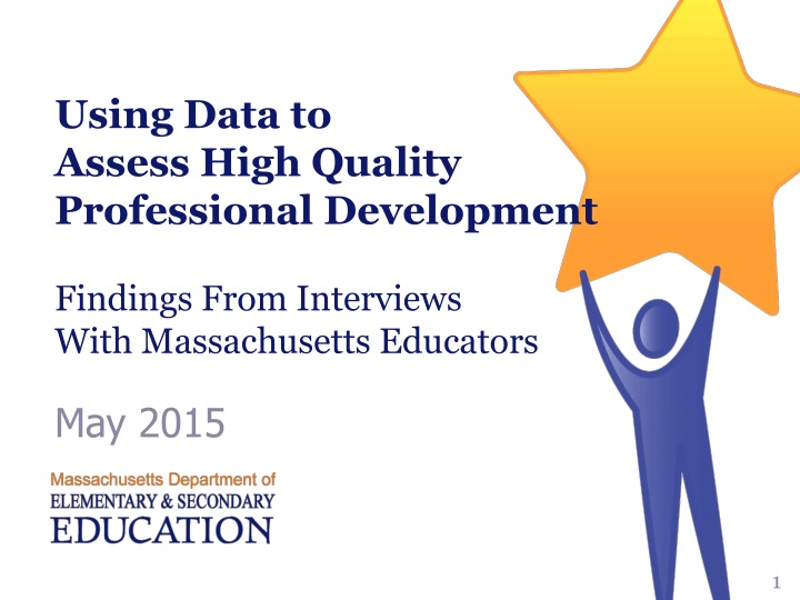 using data to assess high quality professional